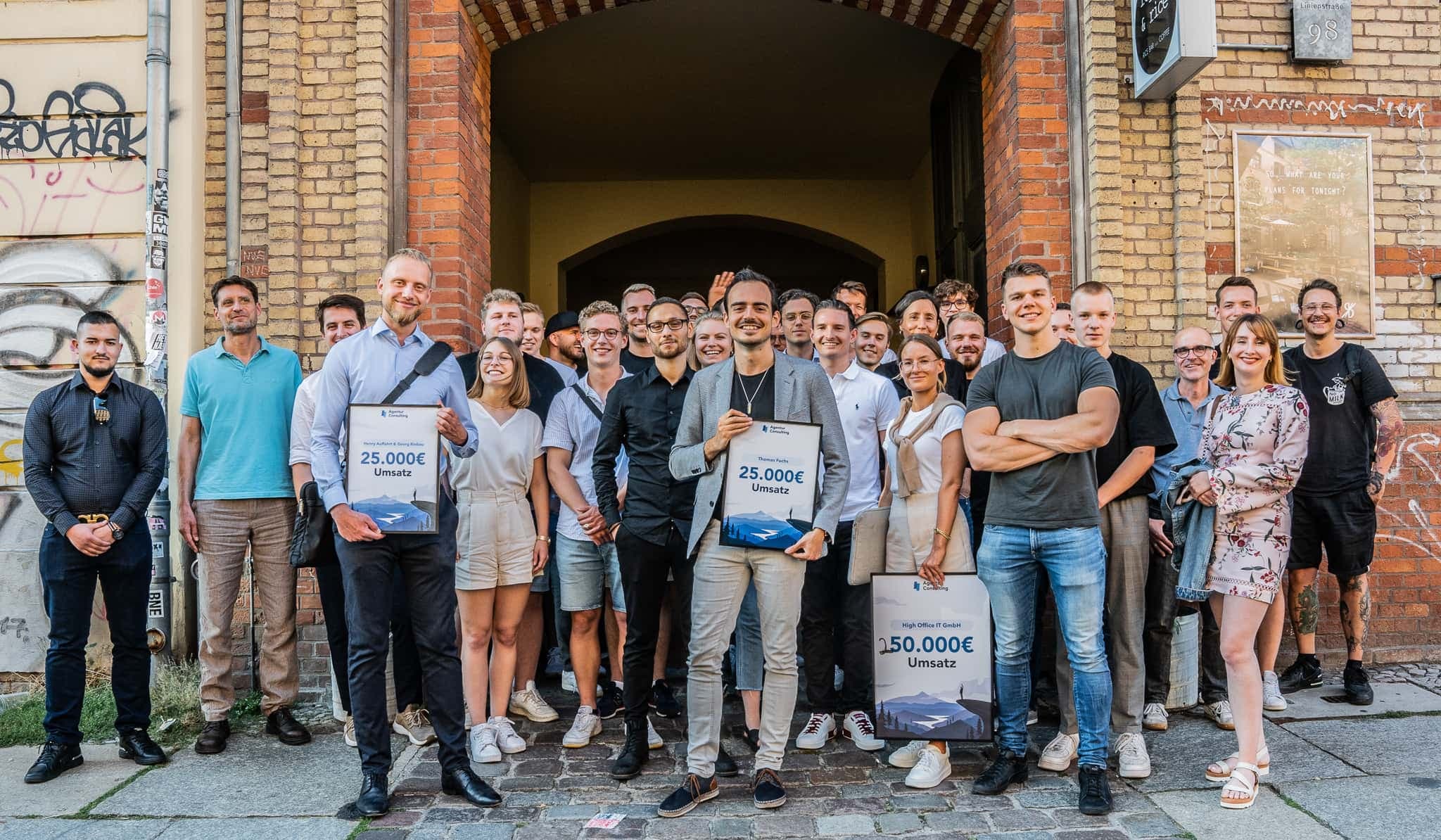 Teilnehmergruppe beim Agency Day